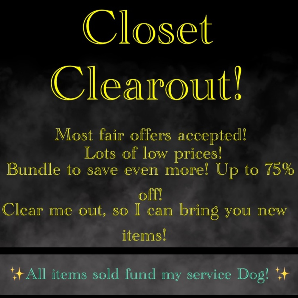 Clear my Closet!